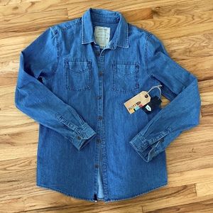 Rusty surf brand denim shirt